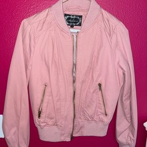 Pink Bomber Jacket